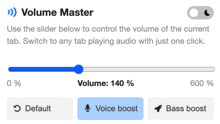 Volume Master - update 1.14.4